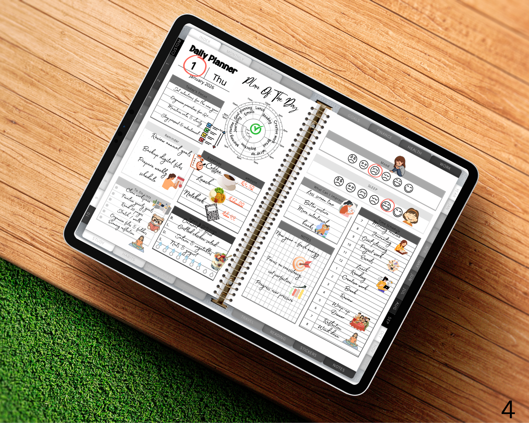 All in one digital planner(2026-2027-2028-2029-2030)