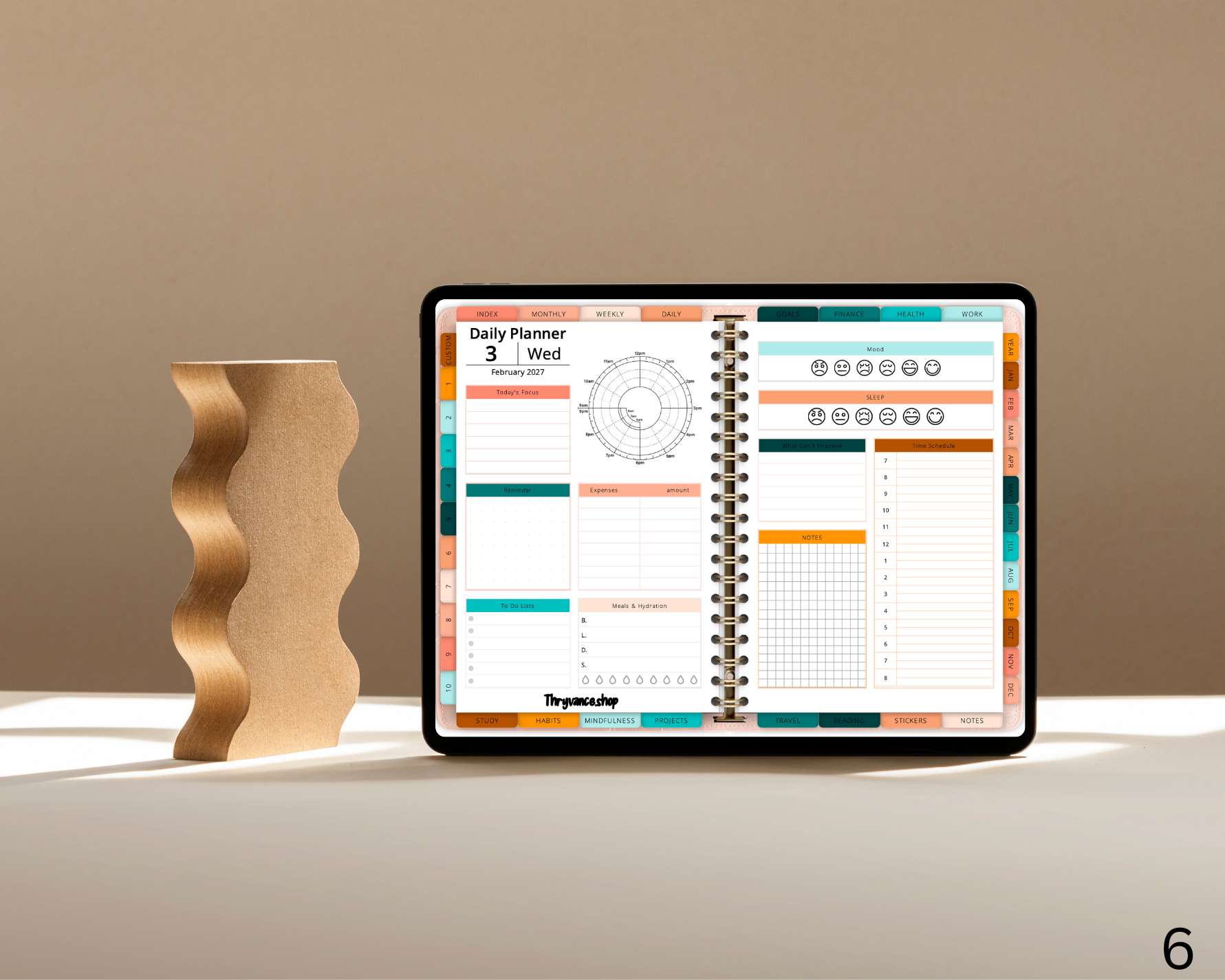 All in one digital planner(2026-2027-2028-2029-2030)